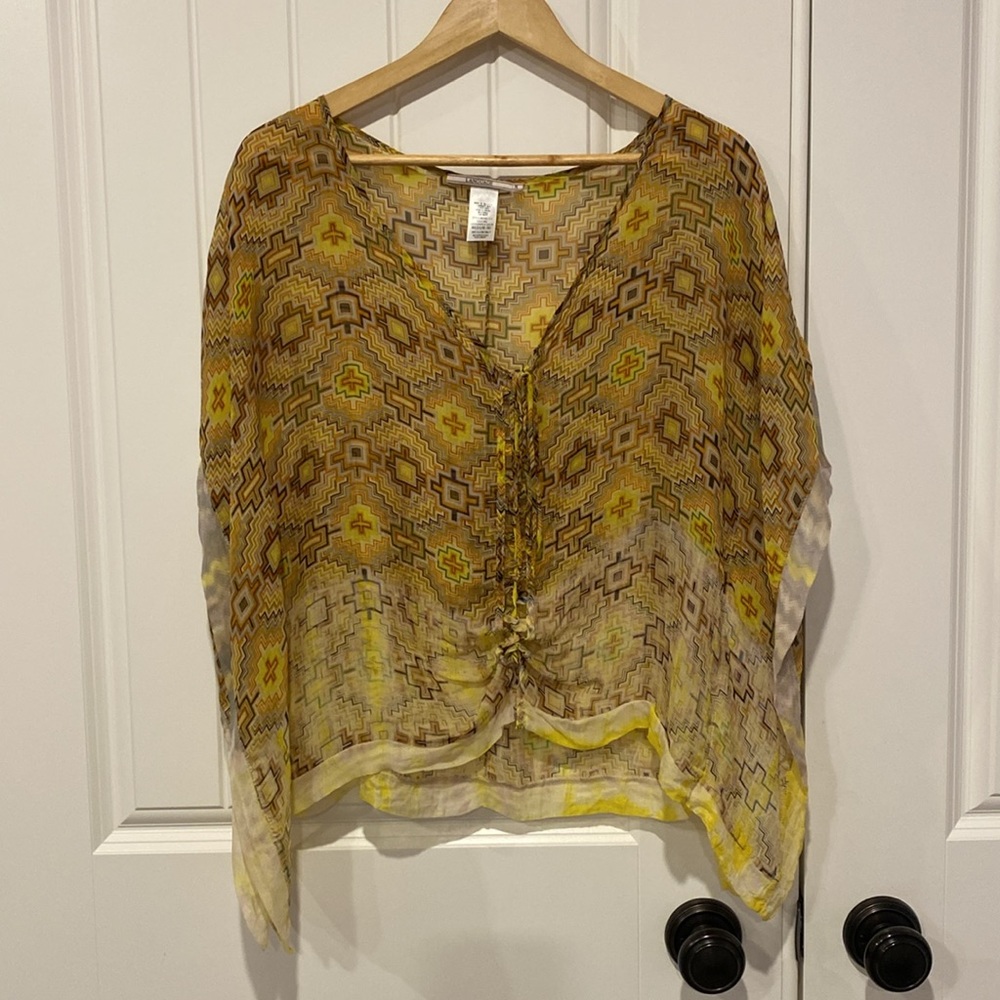 Language silk top - Picture 3 of 6
